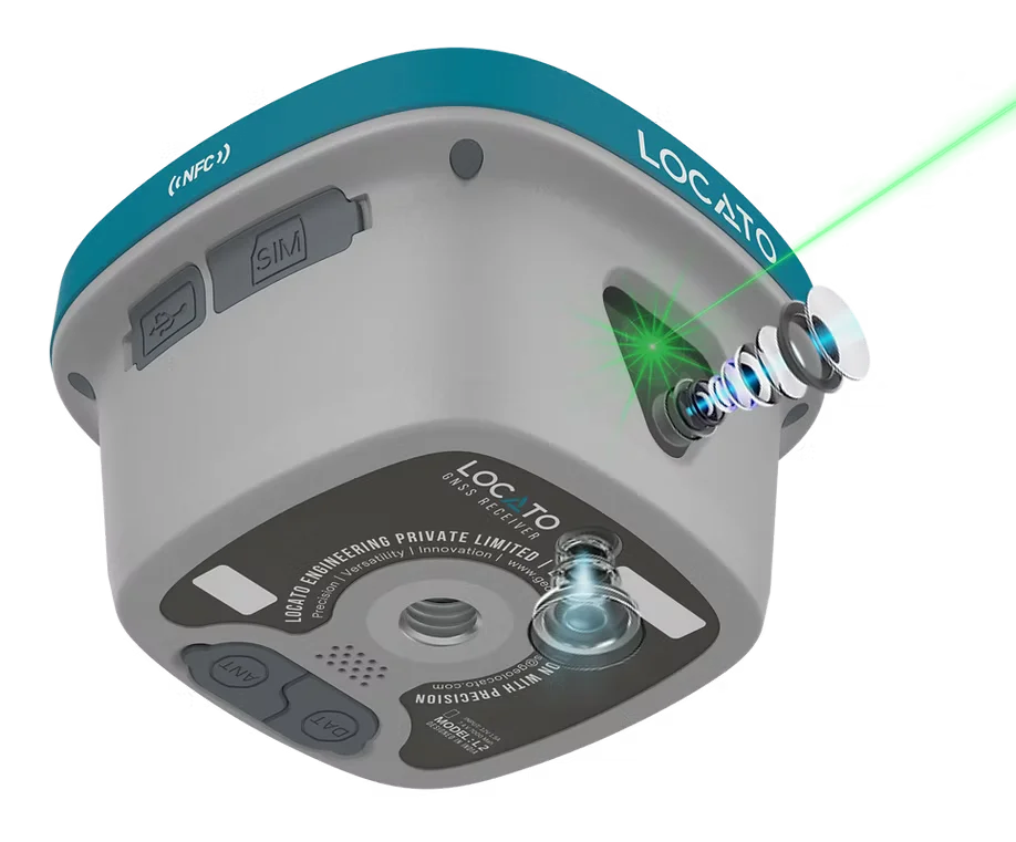 Precision GNSS With Laser + Camera + AR